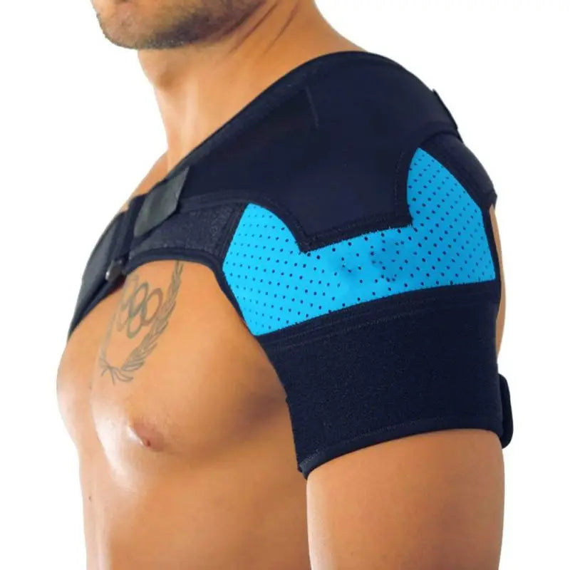 Women Men Shoulder Brace With Pressure Pad Neoprene Shoulder Support Pain Ice Pack Shoulder Compression Sleeve - Dr. Gabriel